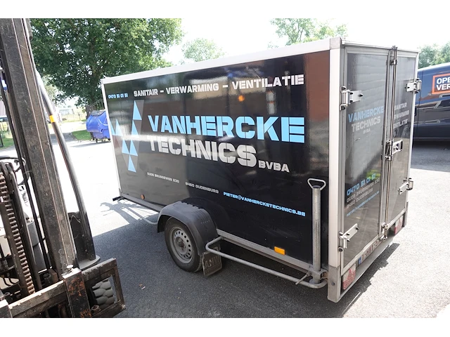 Gesloten aanhangwagen power trailer - afbeelding 6 van  11