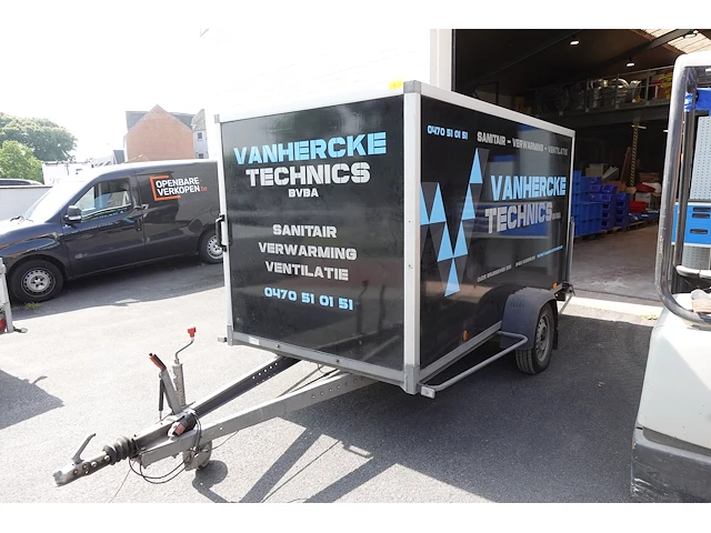 Gesloten aanhangwagen power trailer - afbeelding 7 van  11