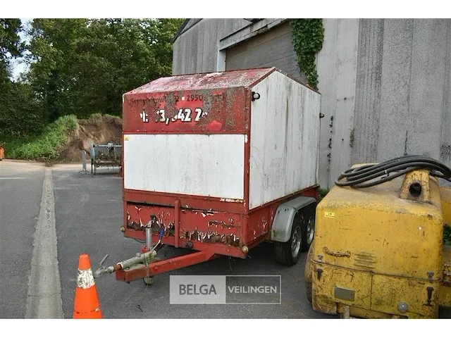 Gesloten aanhangwagen zonder papieren - afbeelding 3 van  5