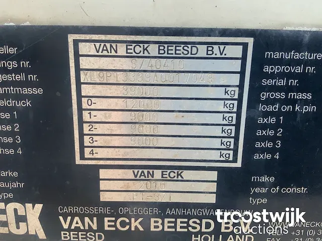 Gesloten dieplader - afbeelding 4 van  12