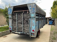 Gesloten vee-/dierenaanhangwagen - afbeelding 6 van  11