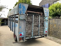 Gesloten vee-/dierenaanhangwagen - afbeelding 7 van  11