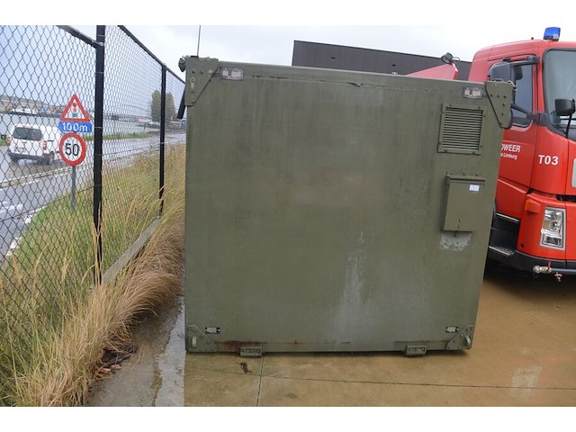 Gesloten werf container sama 410 004 afm. lengte 4,4m x breedte 2,2m x hoogte 2m - afbeelding 2 van  16