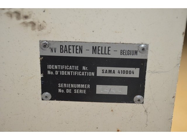 Gesloten werf container sama 410 004 afm. lengte 4,4m x breedte 2,2m x hoogte 2m - afbeelding 14 van  16