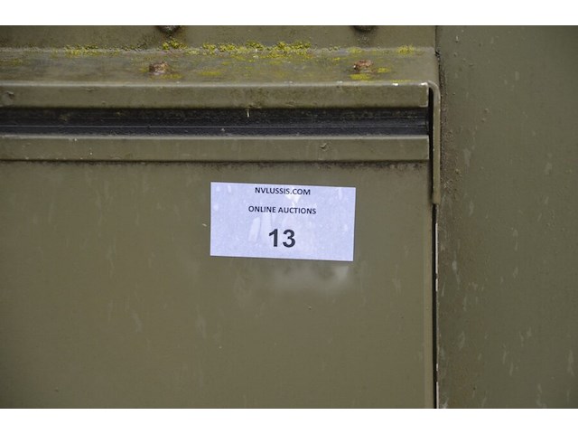 Gesloten werf container sama 410 004 afm. lengte 4,4m x breedte 2,2m x hoogte 2m - afbeelding 15 van  16