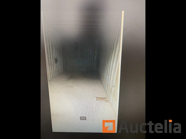 Gesloten zeecontainer - afbeelding 1 van  6
