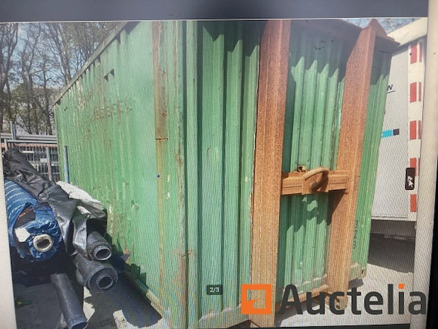 Gesloten zeecontainer - afbeelding 2 van  6