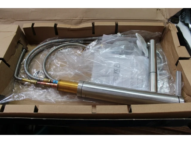 Gessi - eengreepsmengkraan met uittrekbare sproeier - afbeelding 1 van  2