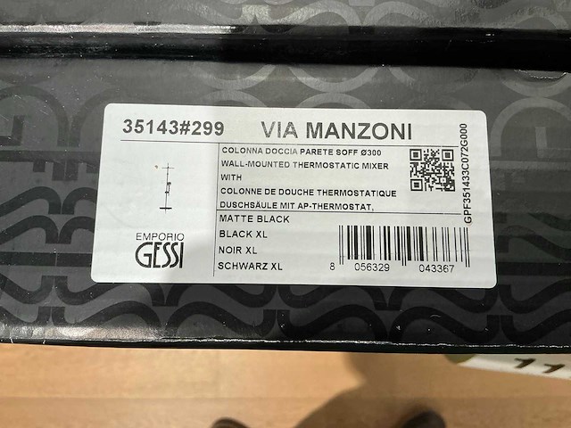 Gessi emporio shower regendouche - afbeelding 2 van  3