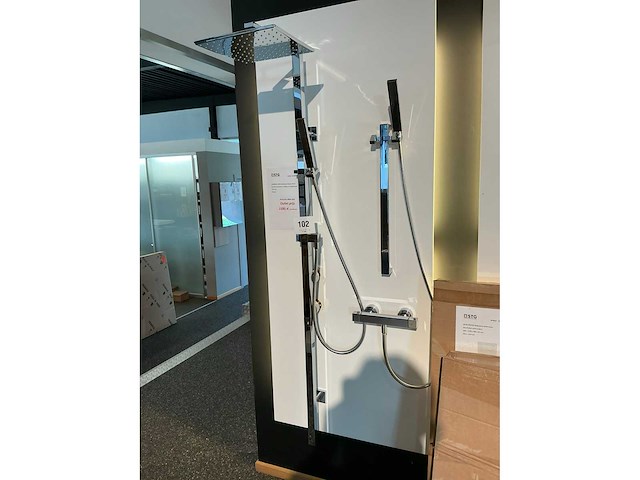 Gessi rettangolo shower therm. douchezuil - afbeelding 2 van  8