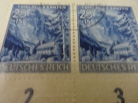 Gestempelde zegels 1938/1945 duitsland hitler enz - afbeelding 2 van  2