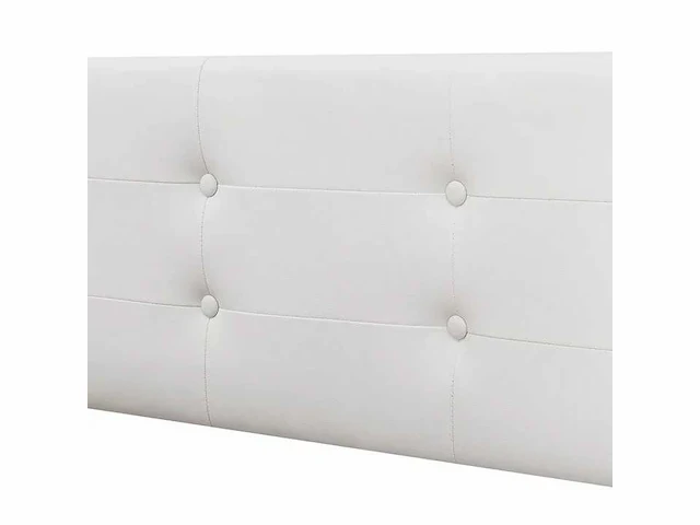 Gestoffeerd bed 140 x 200 met opbergbox - wit - afbeelding 13 van  13