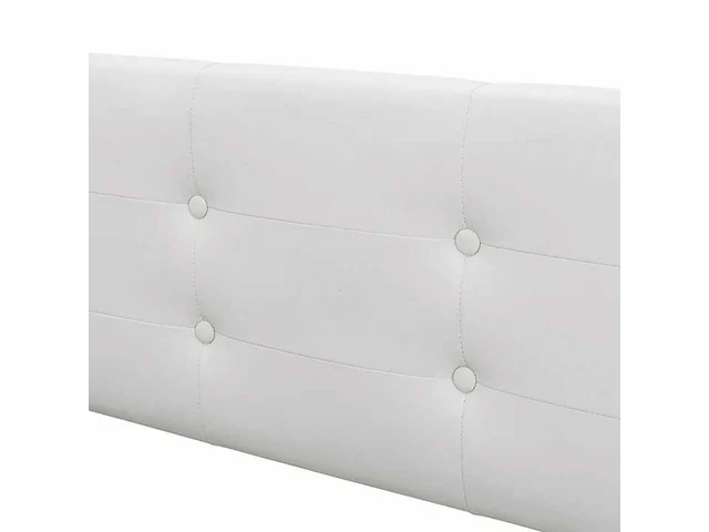 Gestoffeerd bed 180 x 200 met opbergbox - wit - afbeelding 11 van  12