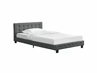 Gestoffeerd bed met lattenbodem 120x200cm - afbeelding 3 van  5