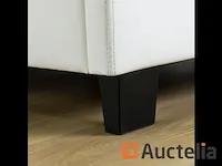Gestoffeerd bed met led verlichting en boxspring 90 x 200 - afbeelding 4 van  5