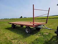 Geveerde landbouwaanhangwagen 5.40x2.00m
