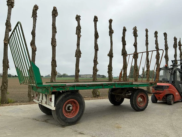 Geveerde platte wagen - afbeelding 1 van  10