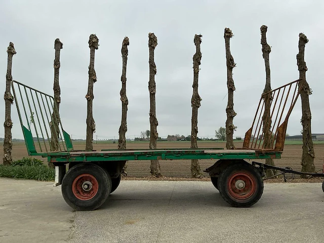 Geveerde platte wagen - afbeelding 3 van  10