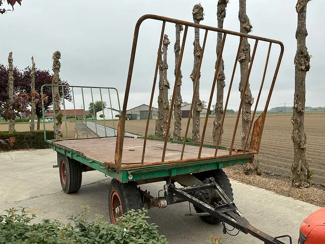Geveerde platte wagen - afbeelding 4 van  10