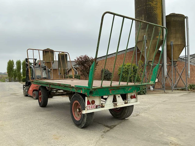 Geveerde platte wagen - afbeelding 8 van  10