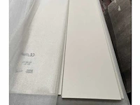 Gevelbekleding board c07 krijtwit 2.50m x 30cm 52st - afbeelding 1 van  3