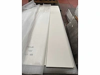 Gevelbekleding board c07 krijtwit 2.50m x 30cm 52st - afbeelding 3 van  3