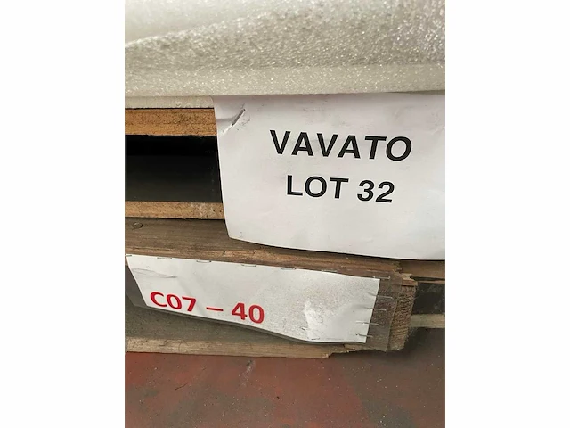 Gevelbekleding board c07 krijtwit 2.50m x 40cm 19st - afbeelding 2 van  3