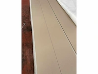 Gevelbekleding board c14 atlasbruin 2.50 m x 20cm 53st - afbeelding 3 van  3