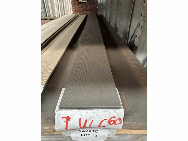 Gevelbekleding lap wood c60 anthraciet 7st - afbeelding 2 van  2