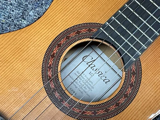 Gewa classica 1/2 akoestische gitaar - afbeelding 4 van  5