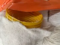 Gewatteerde pvc buis - afbeelding 2 van  2
