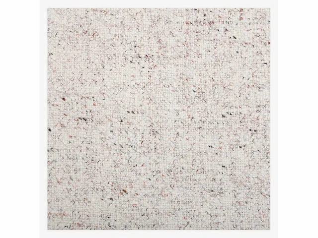 Geweven wollen vloerkleed - 240 x 170 cm - beige tartan patroon - afbeelding 5 van  5