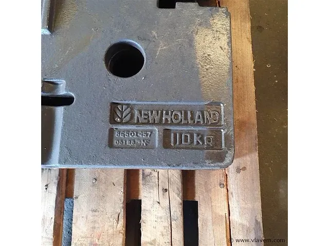 Gewichtplaten + blok voor tractor - afbeelding 3 van  6