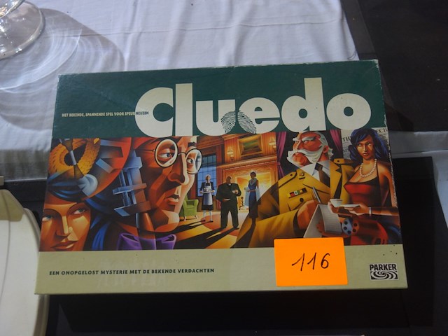 Gezelschapsspel cluedo - afbeelding 1 van  1