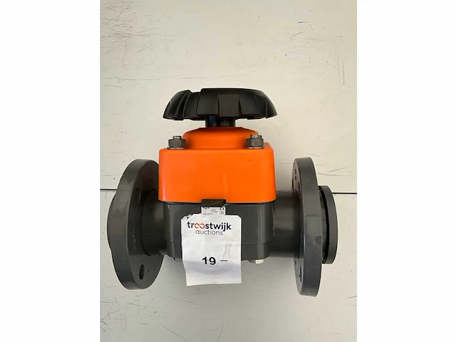 Gf. 317 pn10. pvc membraanafsluiter. - afbeelding 2 van  4