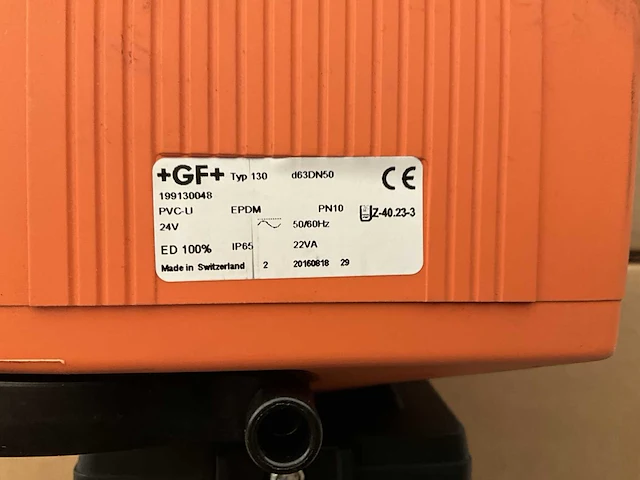 Gf ea21 doorstroom pomp 10bar 230v. - afbeelding 4 van  4