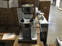 Ggg hf-100 rvs hamburgerpers 10cm - afbeelding 3 van  6