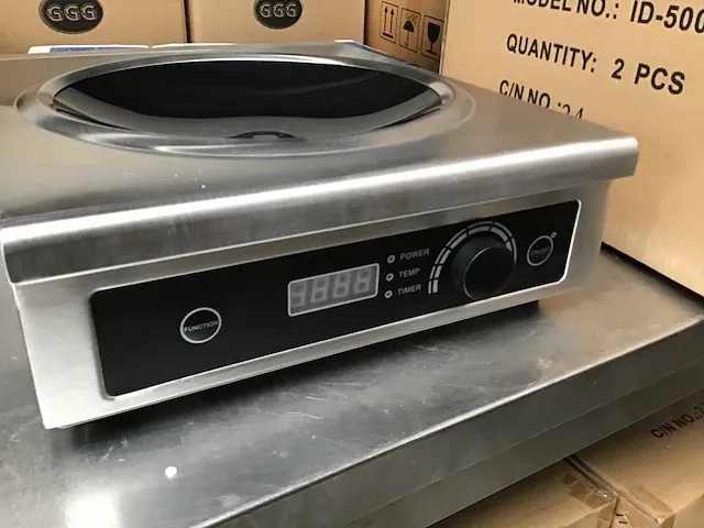 Ggg id-500 rvs wok inductie - afbeelding 3 van  6