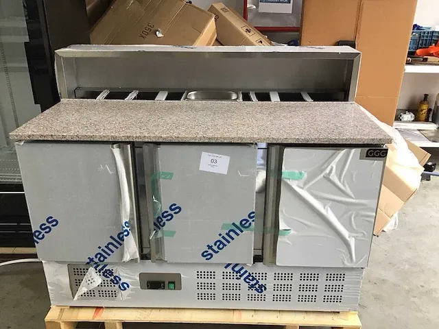 Ggg ps903.01ns pizza koelwerkbank - afbeelding 1 van  10
