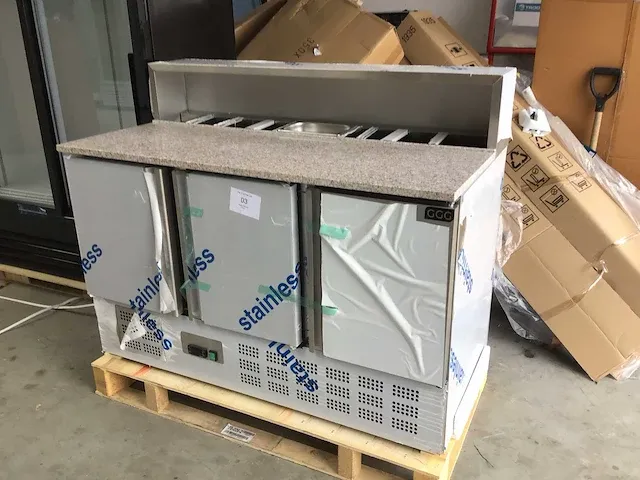 Ggg ps903.01ns pizza koelwerkbank - afbeelding 3 van  10