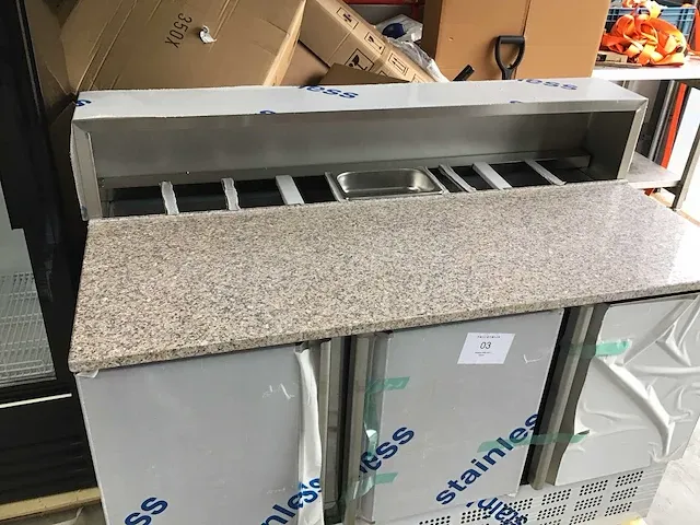 Ggg ps903.01ns pizza koelwerkbank - afbeelding 8 van  10