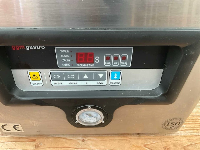 Ggm gasro vmkh-300 vacuüm sealer - afbeelding 2 van  5