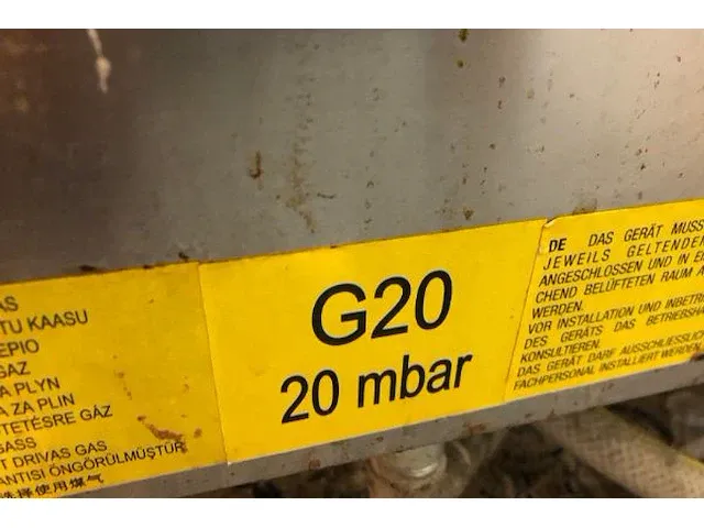 Ggm gastro gaskookfornuis met oven - afbeelding 7 van  7