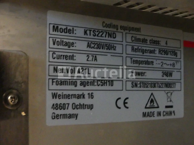 Ggm gastro gekoeld dressoir kts227nd - afbeelding 3 van  10