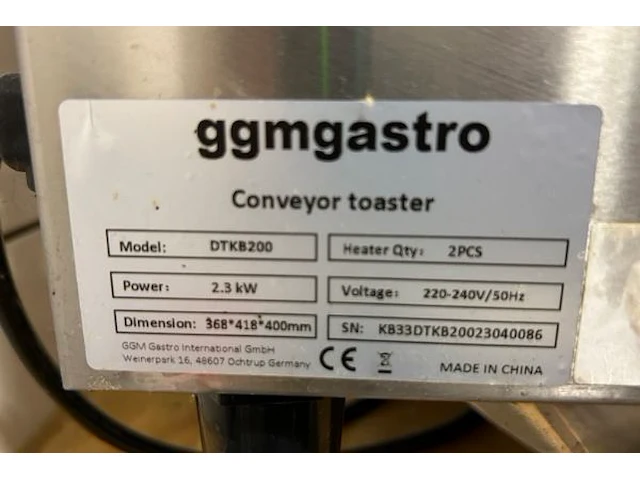 Ggmastro toaster - afbeelding 3 van  4