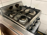 Ggmgastro 4-pits gasfornuis - afbeelding 3 van  4