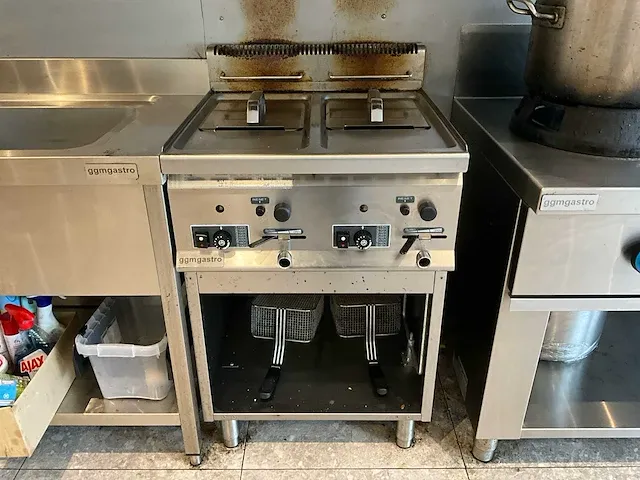 Ggmgastro fbt/gl8+8m friteuse - afbeelding 1 van  6