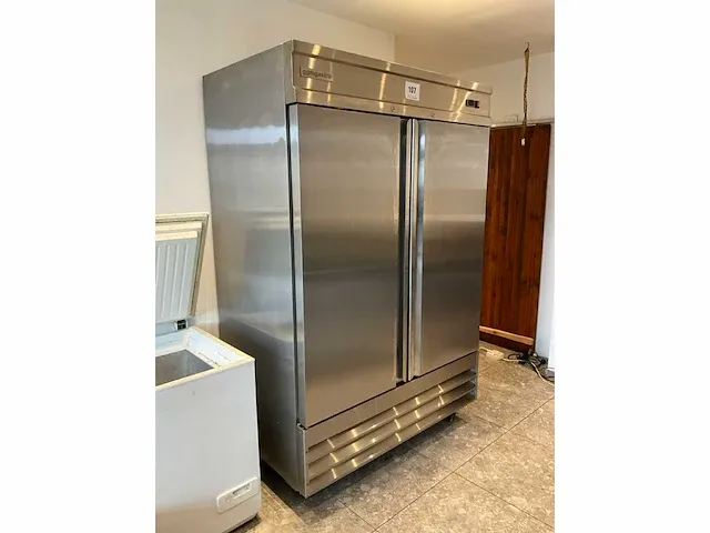 Ggmgastro ksg1382n verrijdbare rvs koelkast - afbeelding 3 van  5