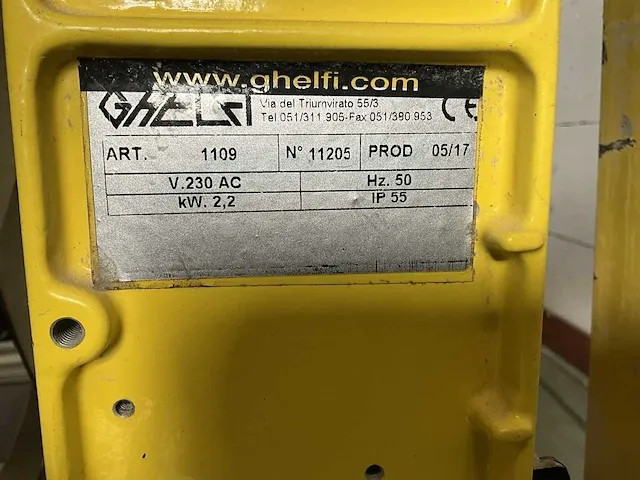 Ghelfi revolution 330 tegelzaagmachine - afbeelding 4 van  12