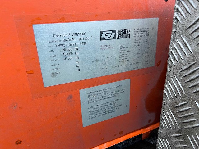 Gheysen & verpoort - r2110b - dieplader - afbeelding 5 van  30